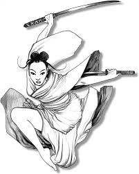 Omnicomic Madame Samurai Female Samurai Samurai Drawing Samurai Wallpaper