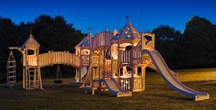 No matter what kind of backyard play structure you choose for your family to enjoy first, it can be customized to fit your specific needs. Eco Friendly Playgrounds Eco Friendly Playground Equipment Eco Friendly Swing Sets Backyard Adventure Playset Outdoor Backyard Playground