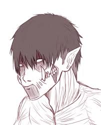 Levi Titan Form Sketch By Narutoxsakuralove Levi Titan Titans Attack On Titan