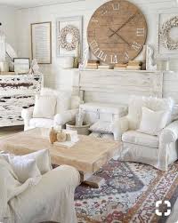 Cozy All White Living Room Decor Rustic Farmhouse White Living Room Decor Farmhouse Decor Living Room Farm House Living Room