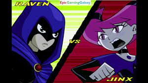 Raven VS Jinx In A Teen Titans Battle Blitz Match / Battle / Fight - YouTube