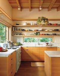 3 open cabinet cardboard boxes (2 boxes per cabinet): Flat Front Wood Kitchen Cabinets Kitchen Interior Kitchen Design Home Kitchens