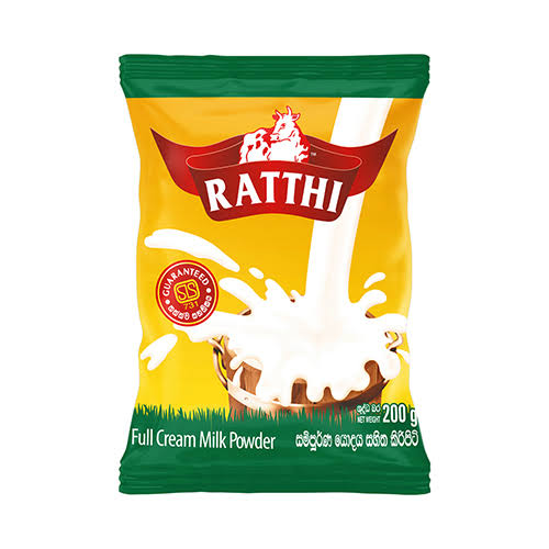 RATTHI Full Cream Milk POwder 200g
