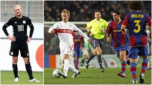 2:0 glasgow rangers camp nou 27. Fischer Einst Gegen Barca Heute 4 Liga