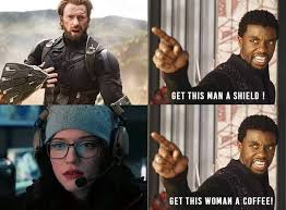 All iron man suit transformation scene ultra hd iron man 2008 avengers endgame 2019. Get This Man A Shied And Get This Woman A Coffee Meme Ahseeit