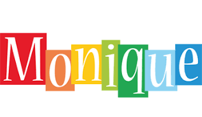 Monique Logo Name Logo Generator Kiddo I Love Colors Style Monique Name Logo Logos