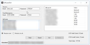 We did not find results for: Amazon Gift Card Generator Bot