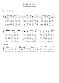 What are the differences between these two forms? Franzosische Weihnachtslieder