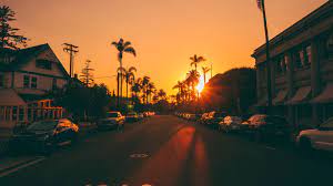 It is very easy to do, simply visit the how to change the wallpaper on desktop page. Download Wallpaper 3840x2160 Street Sunset Palm Trees Road Road Signs Cars 4k Uhd 16 9 Hd Background