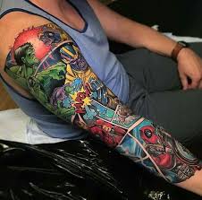 Pin By Paula Ramos On Tattoo Marvel Tattoos Tattoos Sleeve Tattoos