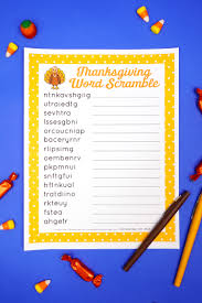Please enter a set of words. Thanksgiving Word Scramble Puzzle Happiness Is Homemade
