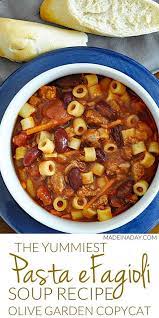 Pasta E Fagioli Italian Soup Recipe Recipe Italian Soup Recipes Italian Soup Pasta E Fagioli