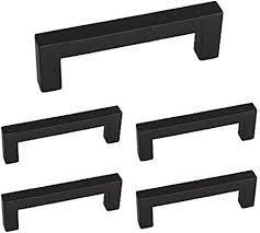 Goldenwarm Cabinet Pulls Black 3 5 In Kitchen Cabinet Handles 5 Pack Hdj12bk Black Cabinet Pulls Black Cabinet Handles Cabinet Handles Kitchen Cabinet Pulls