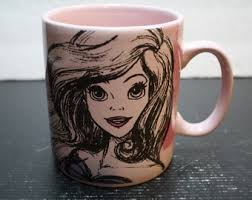 Disney's Arielle Pink Super-Oversized Coffee/Tea Mug