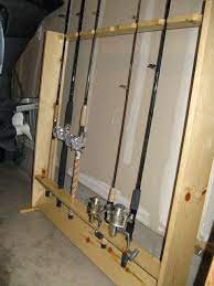 Fishing Rod Rack Diy With Pictures And Steps Www Ifish Net Diy Fishing Rod Fishing Rod Rack Diy Fishing Rod Holder
