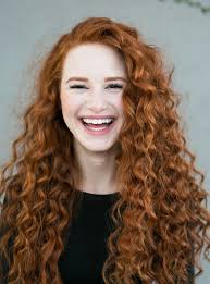 Riverdale S Madelaine Petsch Rocks Curly Red Hair For New Redhead Beauty Book See The Full Shoot Red Curly Hair Curly Hair Styles Red Hair Blue Eyes
