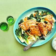 Lemon Chicken With Bok Choy Recipe Chatelaine Com Recipe Recipes Healthy Recipes Bok Choy Recipes
