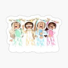 Hola amigos de youtube hoy les traigo 5 outfits de chicas en roblox. Roblox Girl Stickers Redbubble