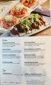 Check spelling or type a new query. Menu Picture Of California Pizza Kitchen Mexico City Tripadvisor