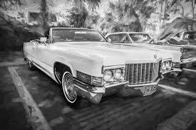 1970 cadillac coupe deville convertible painted bw photograph by rich franco 1970 cadillac coupe deville convertible painted bw by rich franco