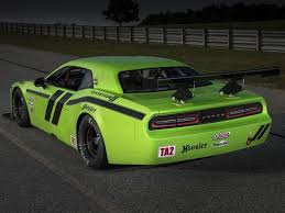 Dodge Challenger Srt Trans Am Race Car Breaks Cover 2015 Dodge Challenger Dodge Challenger Dodge Challenger Srt