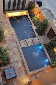 Pool Bridge To The Front Entry It Would Be Cool If The Could Be Submerged At Times Pool Bridge Courtyard Pool Beautiful Pools