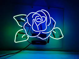 Free for commercial use no attribution required high quality images. Neon Signs Blue Rose Beer Bar Pub Recreation Room Lights Windows Wall Signs Or For Christmas Gift Neon Light 17x14 Newegg Com