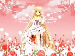 Chobits Wallpaper Chobits Flowers Anime Anime Background Anime Backgrounds Wallpapers