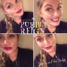 Purple lipstick is more attractive than red lipstick