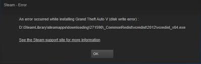 Just download in other region (closest to you). Solved How To Fix Steam Disk Write Error Problem Issue