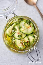 Whisk and bring to a simmer, stirring frequently until it begins to thicken. Marinated Zucchini With Garlic And Fresh Herbs Taste Of Artisan