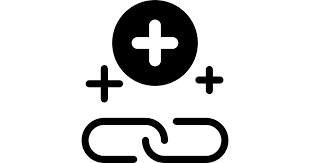 Chain Links Symbol With Plus Signs In A Circle Free Vector Icons Designed By Freepik Vector Icon Design Symbols Vector Free