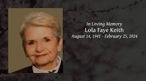 Lola Faye Keith Obituary