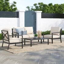 5 out of 5 stars. Metal Outdoor Sofa Sets Joss Main
