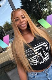 Black And Honey Blonde Wig The Colorkween Dadollhouse Honey Hair Honey Blonde Hair Wig Hairstyles