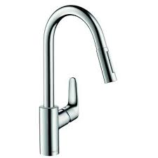 Hansgrohe Decor Kitchen Mixer Pull Rod Out Chrome Plumb It In 2020 Kitchen Faucet Kitchen Mixer Taps Kitchen Faucets Pull Down