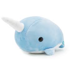 Narwhali The Narwhal Blue In 2021 Blue Stuffed Animals Narwhal Plush Cute Stuffed Animals