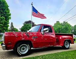 Image result for Crimson Red 1985 Dodge Truck
