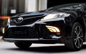 When the headlights are powered on, the ballast module reduces the power of the leds minimizing any visual discomfort to other drivers. 2018 Up Toyota Camry Se Xse Trd Switchback Led Daytime Light Kit Ijdmtoy Com
