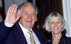 Speaker Michael Martin took wife