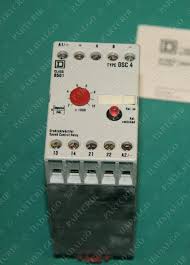 Damage to the relays, each output line must be protected using a delay 3.5a fuse and the load characteristics must be consistent with those specified in table 12. Square D 8501 Dsc 4 8501dsc4 Speed Control Relay New Partcrib Com