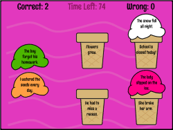 Here are 18 most played classroom activities for students. Cause And Effect Free Reading Skills Game