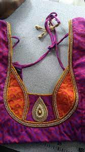 Great For Sarees With Borders Blouse Designs Ladies Blouse Designs Simple Blouse Designs