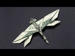 Money Origami Dragonfly Dollar Bill Art Dollar Bill Origami Money Origami Dollar Origami