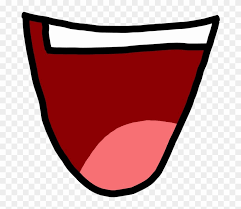 Listed here are all our official plushes and stores. New Mouth By Sugar Creatorofsfdi Bfdi Mouth Assets Crazy Hd Png Download 694x648 660980 Pngfind