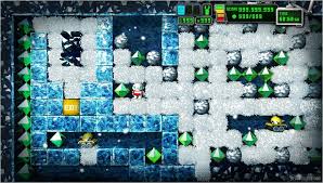 The layout of the game. Boulder Dash Xl Gameinfos Pressakey Com