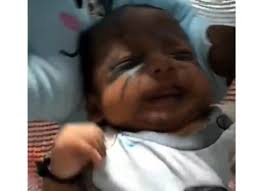 Bayi menangis lucu bikin gemes | baby crying funny to make really funny. Viral Bayi Dengan Wajah Penuh Coretan Tinta Menangis
