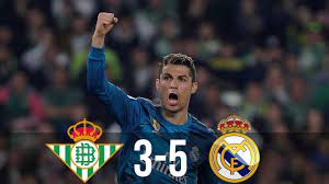 90+4 ball goes out of play for a real betis balompie goal kick. Real Betis Vs Real Madrid 3 5 Goals Highlights Youtube