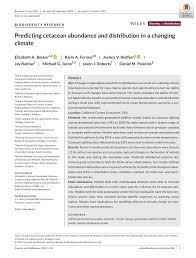 Dětství strávil převážně touláním se po brooklynských končinách mary projects a zde také začal navštěvovat střední školu, kde se zároveň seznámil s… Pdf Predicting Cetacean Abundance And Distribution In A Changing Climate