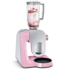 Con la potencia de cocción podremos calentar. Robot De Cocina Rosa Bosch